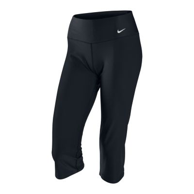 Women's Legend Slim Poly Capri - Black