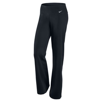 Women's Regular Cotton Pant - Black