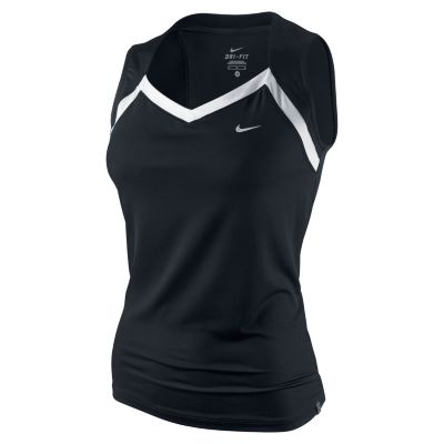 Women's Border Tank - Black
