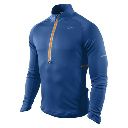 Men's Denier Diff 1/2 Zip L/S Top - Blue