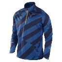 Men's Element Jacq 1/2 Zip L/S Top - Blue