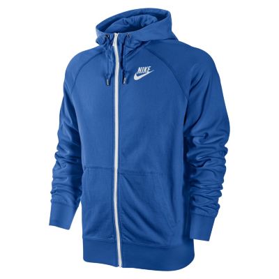 Men's Aw77 Pre-Game Zip Hoody - Royal Blue / Sapphire