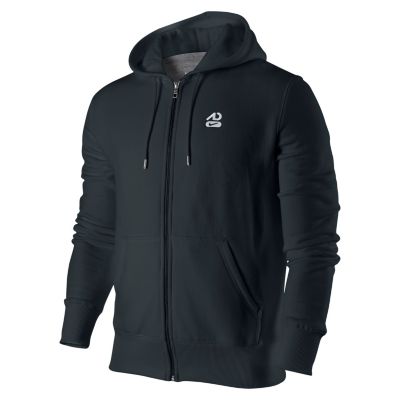 Men's Squad Fleece Zip Hoody - Black