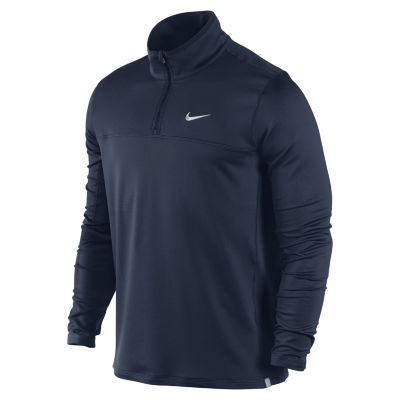 Men's Challenger L/S 1/2 Zip Top - Navy / Dark Blue