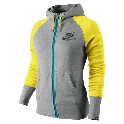 Women's Aw77 Team Fz Hoody - Gray