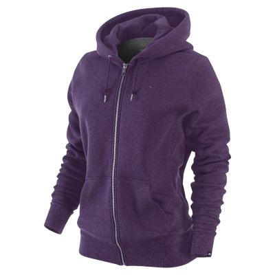 Women's Squad Full Zip Hdy - Purple