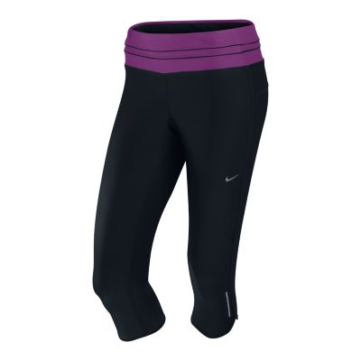 Women's Nike Relay Low Rise Capri - Black