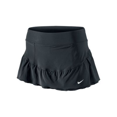 Women's Set Point Woven  Skirt - Black