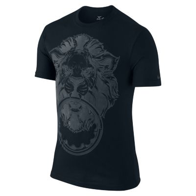 Men's Lebron Lion Crown Tee - Black