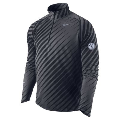 Men's Nike Element Jacq 1/2 Zip Top - Black