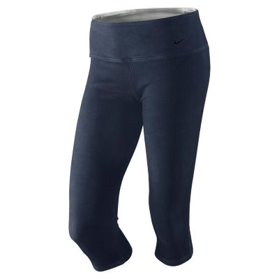 Women's Jeanious Dri-Fit Tight Capri - Navy / Dark Blue
