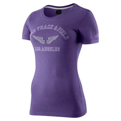 Women's LA USTF Graphic S/S Tee - Purple