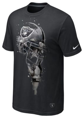 Men's Raiders Tri-Helmet Tee - Black