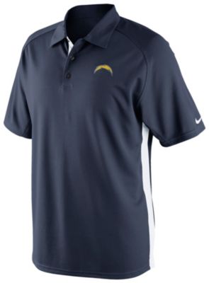 Men's Chargers Coach's 2 Polo - Navy / Dark Blue
