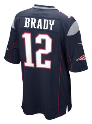 Men's Patriots Brady Game Jersey - Navy / Dark Blue