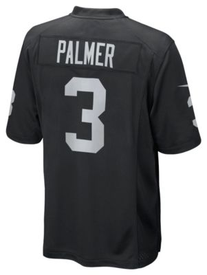 Men's Raiders Palmer Game Jersey - Black