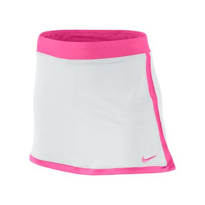 Girls' Border Skirt - White