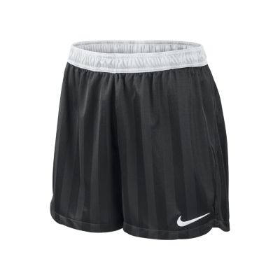 Women's Jacquard Soccer Short - Black