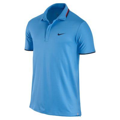 Men's Hard Court UV Polo - Blue
