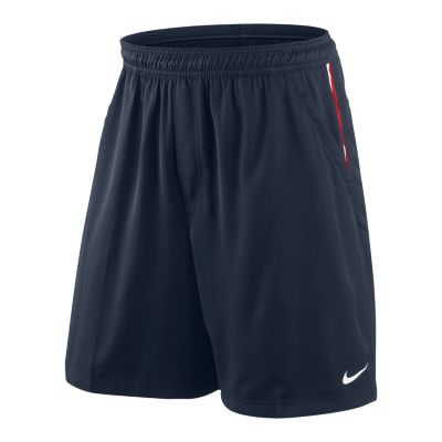 Men's Hard Court Pull On Twill Short - Navy / Dark Blue