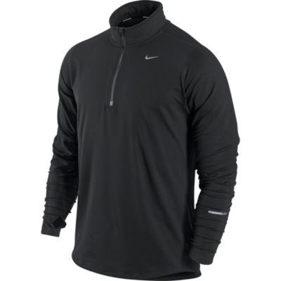 Men's Nike Element 1/2 Zip Jacket - Black