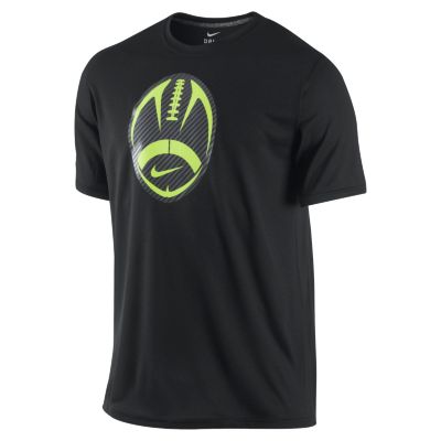 Men's Carbon Football Legend Tee - Black