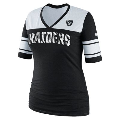 Women's Raiders Football Style top - Black