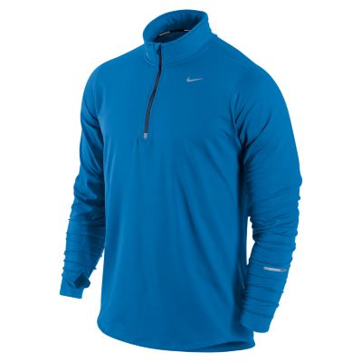 Men's Nike Element 1/2 Zip Jacket - Blue