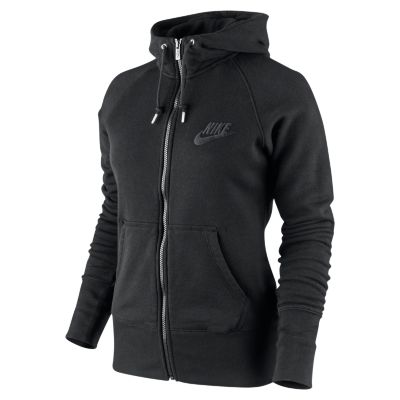 Women's Limitless Left Chest Zip Hoody - Black