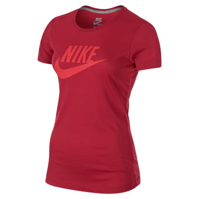 Women's Logo Short Sleeve Crew - Red