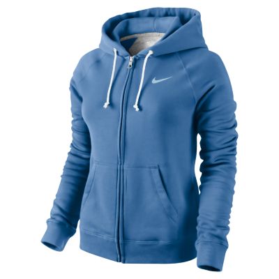 Women's Rally Solid Full Zip Hoody - Blue