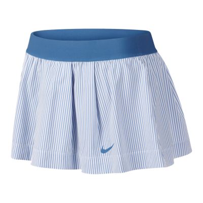 Women's Ruffled Woven Skirt - Blue