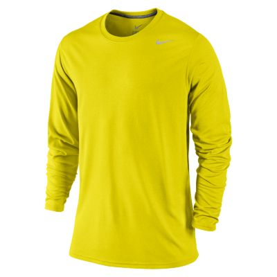 Men's Legend LS Tee - Light Green /  Lime