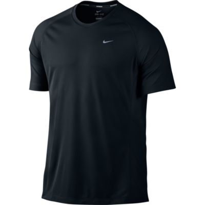 Men's Miler SS UV Shirt - Black