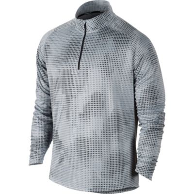 Nike Element Jacq 1/2 Zip Shirt - Gray