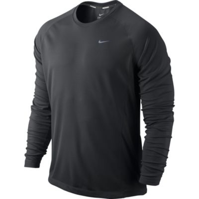 Men's Miler LS UV Shirt - Charcoal
