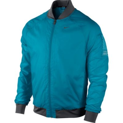 Men's Nike Bomber Jacket - Turquoise / Aqua