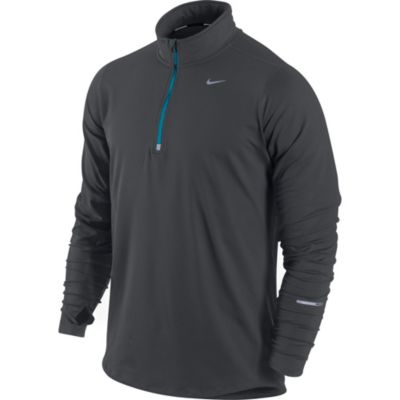 Men's Nike Element 1/2 Zip Jacket - Charcoal