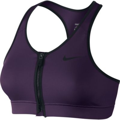 Women's Pro Bra Zip Front - Purple