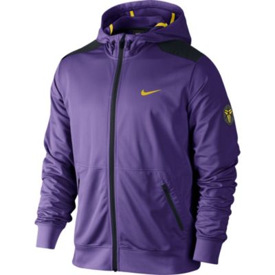 Men's Kobe System Knit Hoody - Purple