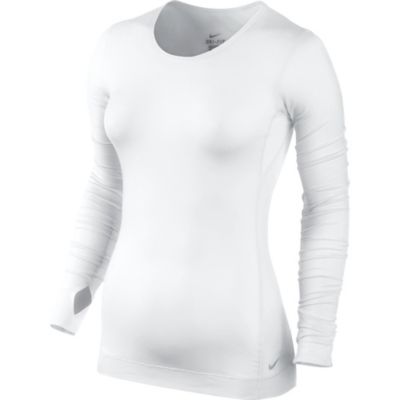 Women's Harmony Slim LS Top - White