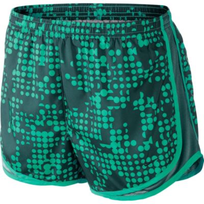 Women's Printed Tempo Short - Green