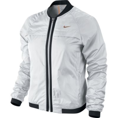 Women's Bomber Jacket - White