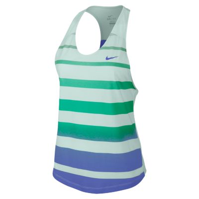 Women's DF Cttn Stripe Tank - Stripe