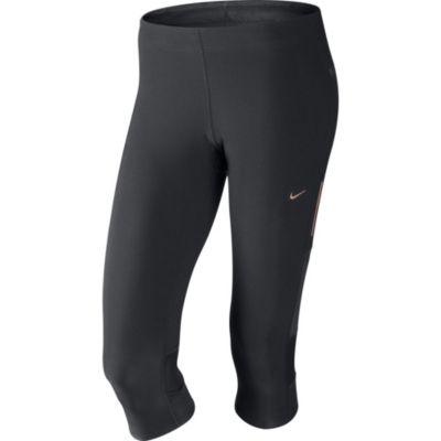 Women's Tech Capri - Charcoal