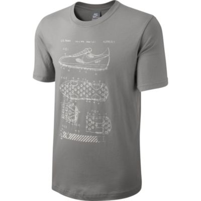 Men's Ru Us Patent Tee - Gray