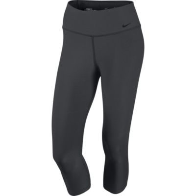 Women's Nike Legend 2.0 Tight Poly Capri - Gray