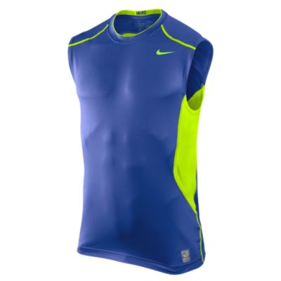 Men's Hypercool Fitted SL Top 1.2 - Royal Blue / Sapphire
