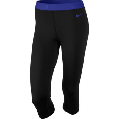 Women's Nike Pro Hypercool Flash Capri - Black
