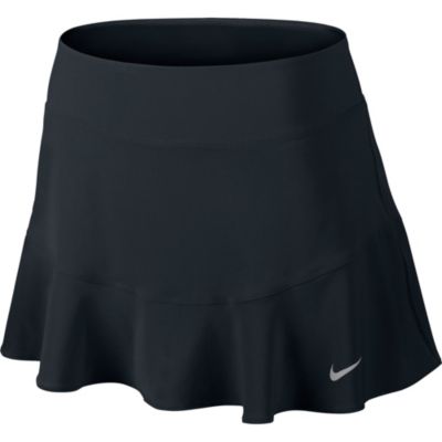 Women's Flouncy Woven Skirt - Black